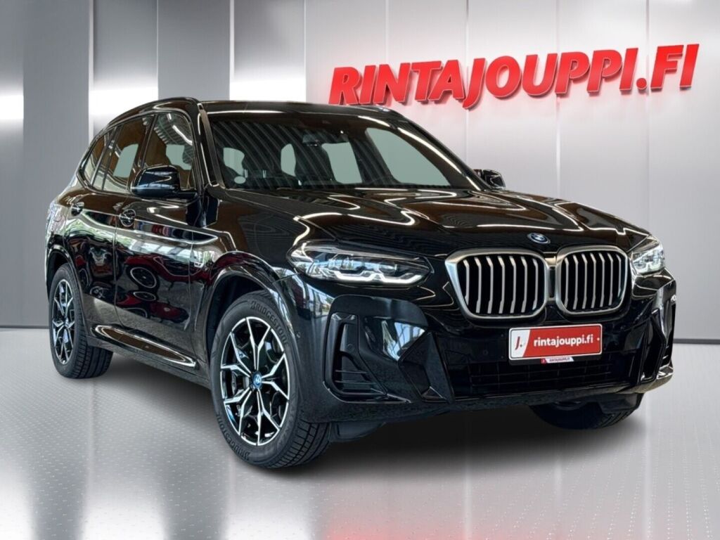 BMW X3 2022 Musta