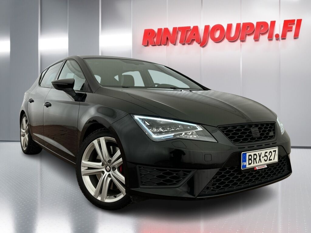 Seat Leon 2014 Musta