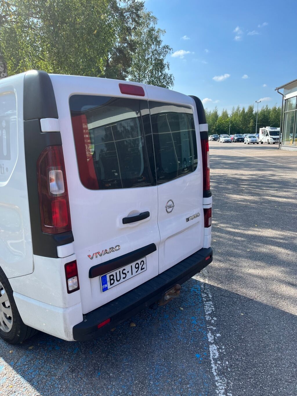 Opel Vivaro 2017 Valkoinen