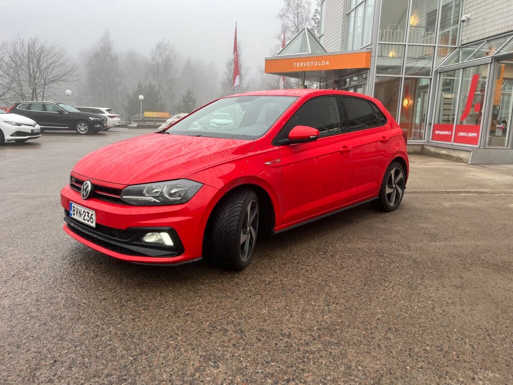 Volkswagen Polo 2019 Punainen