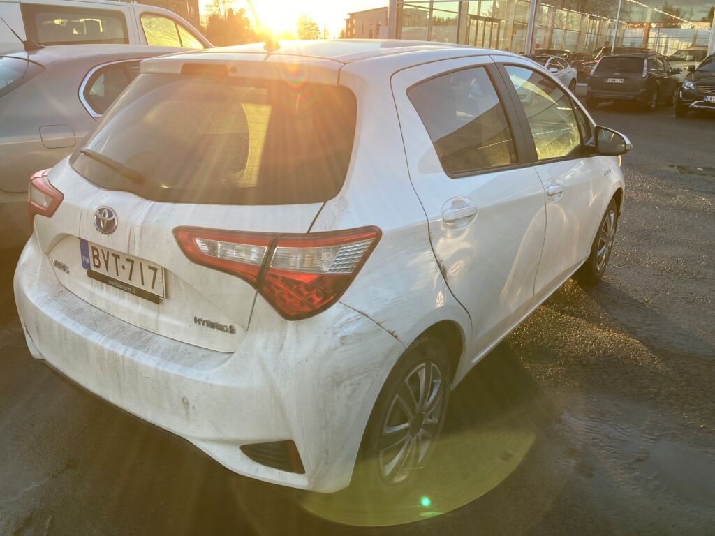 Toyota Yaris 2019 Valkoinen