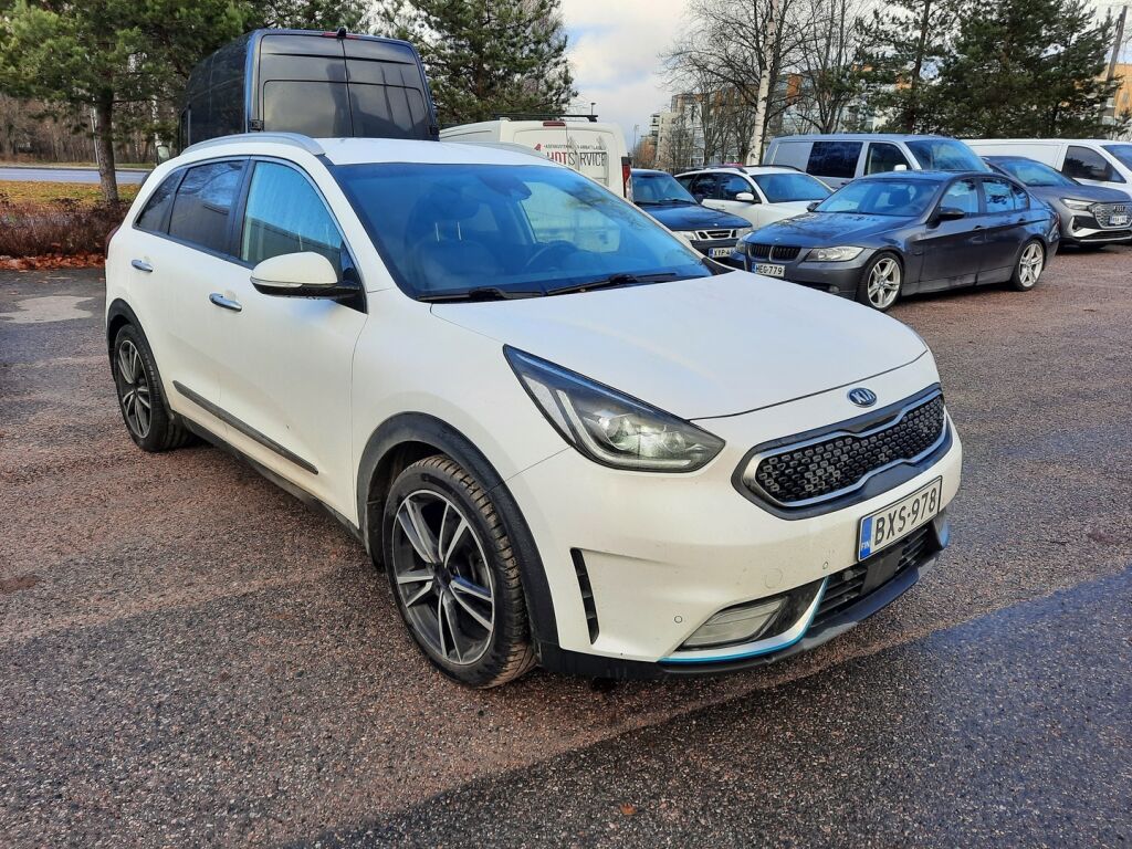 Kia Niro plug-in 2018 Valkoinen