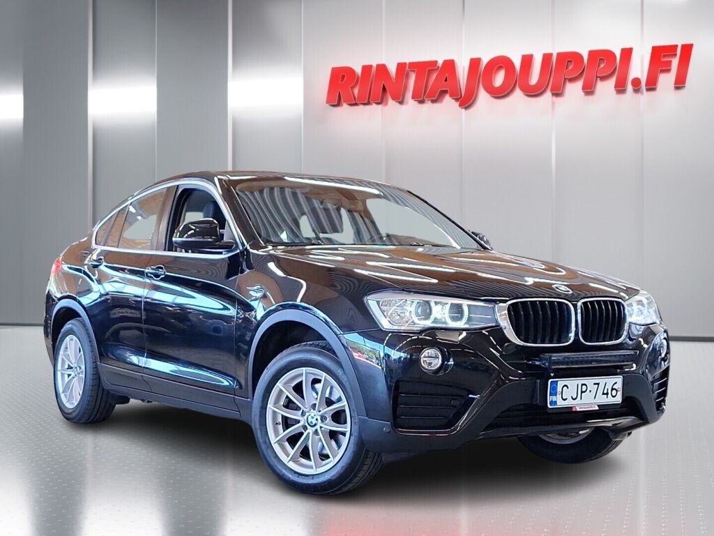 BMW X4 2015 Musta