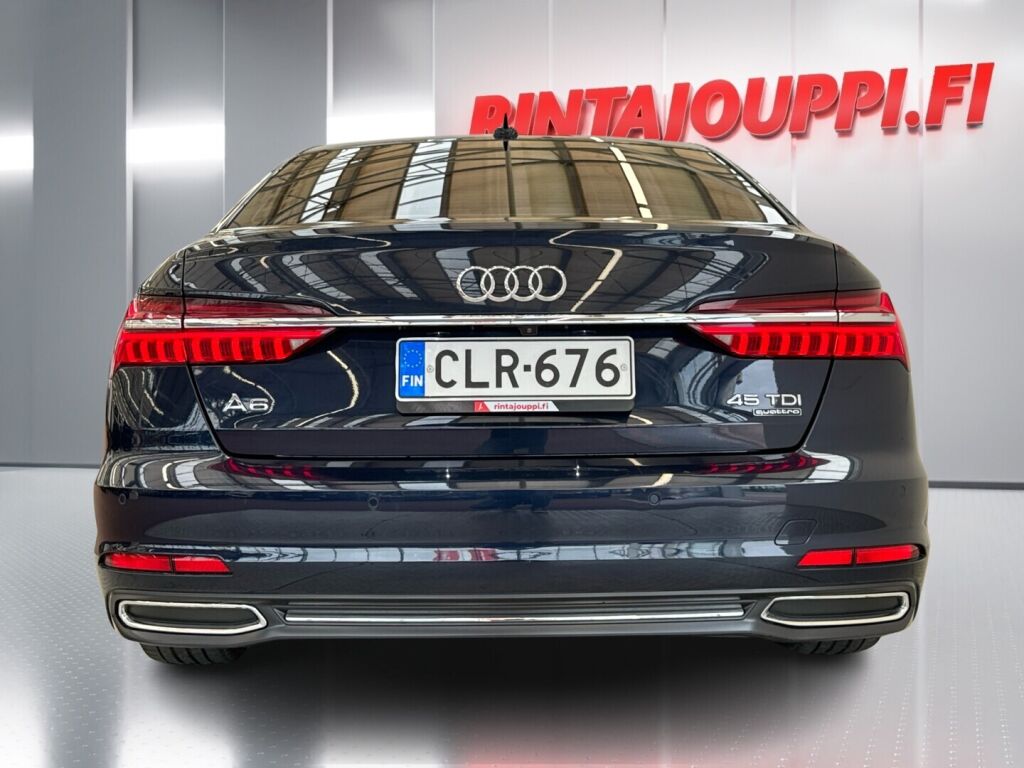 Audi A6 2018 Sininen