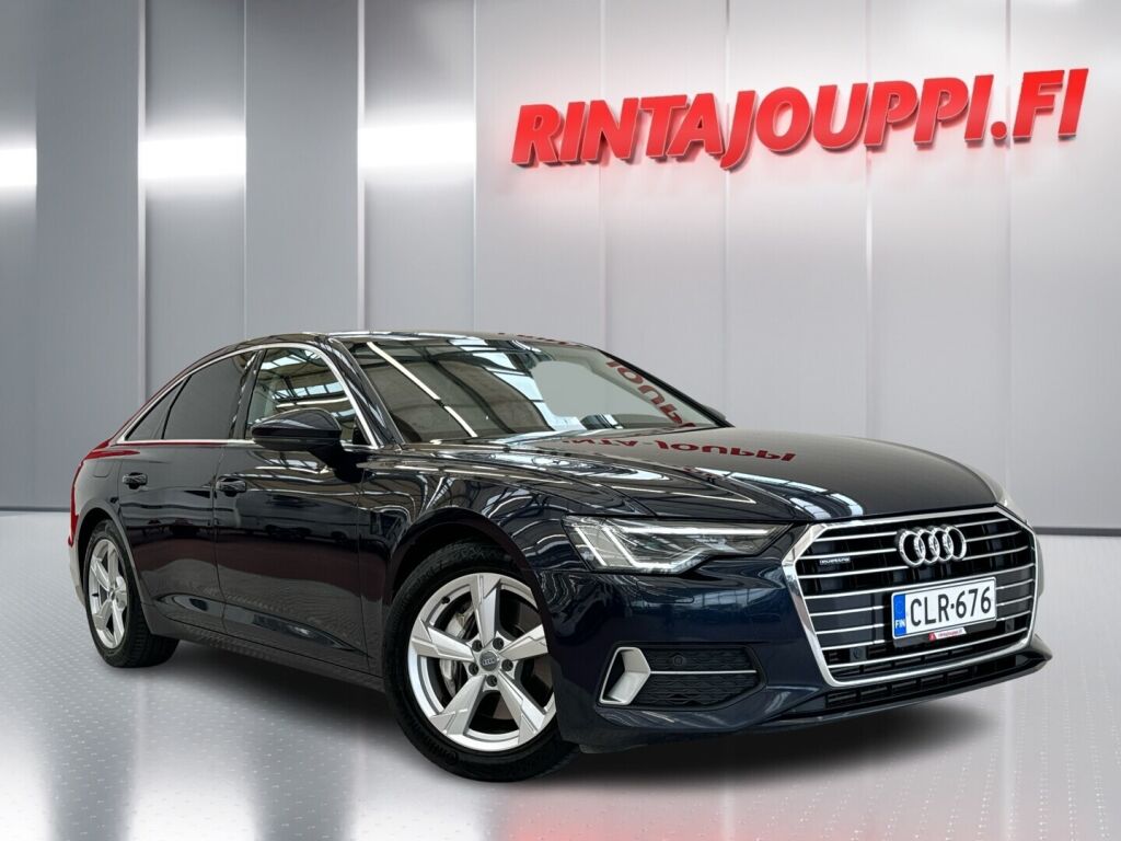 Audi A6 2018 Sininen