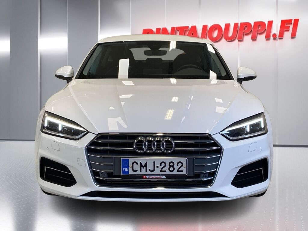 Audi A5 2019 Valkoinen