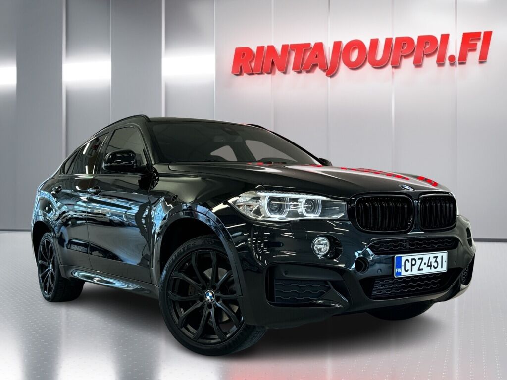 BMW X6 2015 Musta