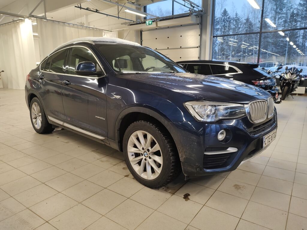 BMW X4 2015 Sininen