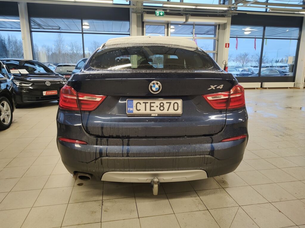 BMW X4 2015 Sininen