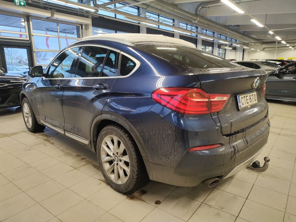 BMW X4 2015 Sininen