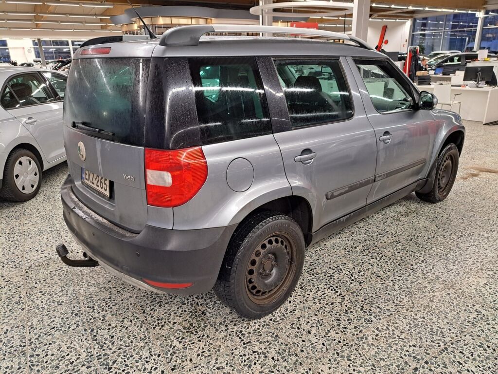 Skoda Yeti 2010 Harmaa