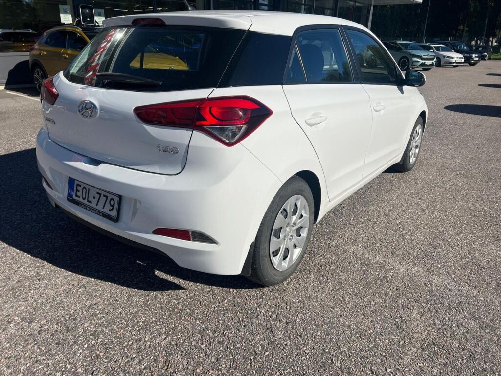 Hyundai i20 5d 2016 Valkoinen