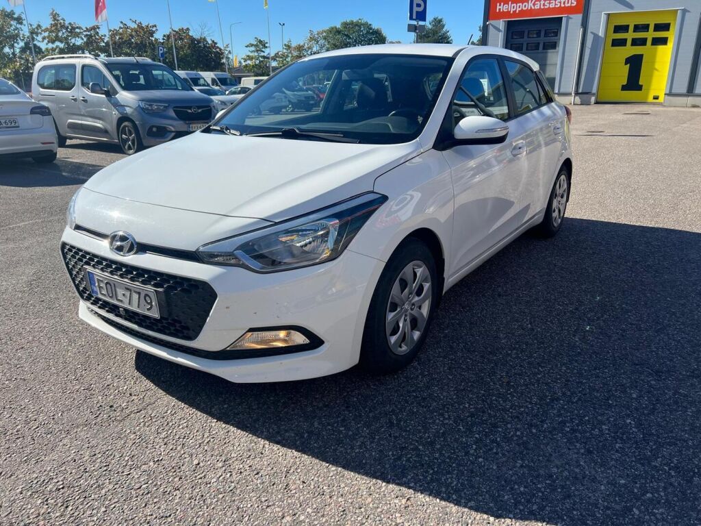 Hyundai i20 5d 2016 Valkoinen