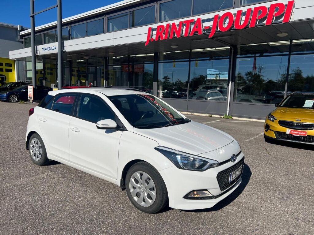 Hyundai i20 5d 2016 Valkoinen