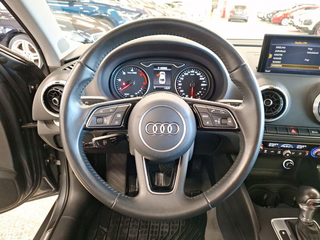 Audi A3 2018 Harmaa