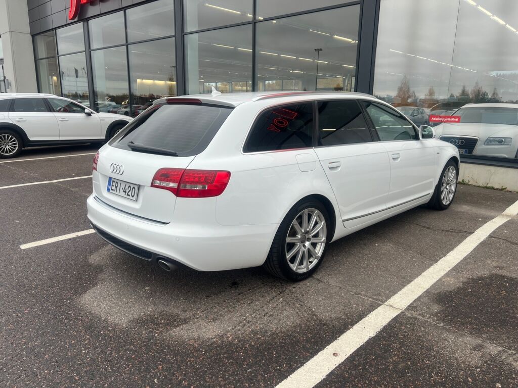 Audi A6 2011 Valkoinen