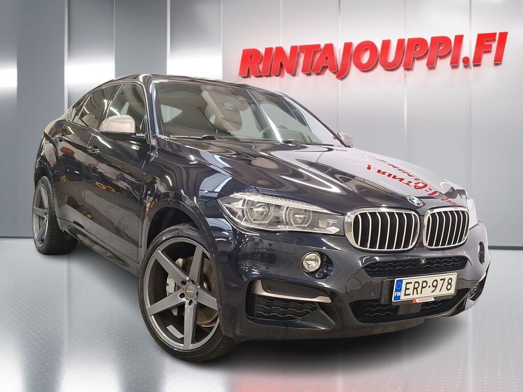 BMW X6 2015 Musta