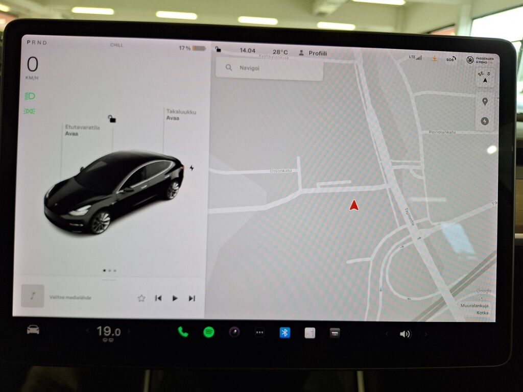 Tesla Model 3 2019 Musta