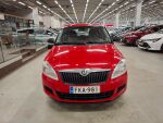 Skoda Fabia 2011 Punainen