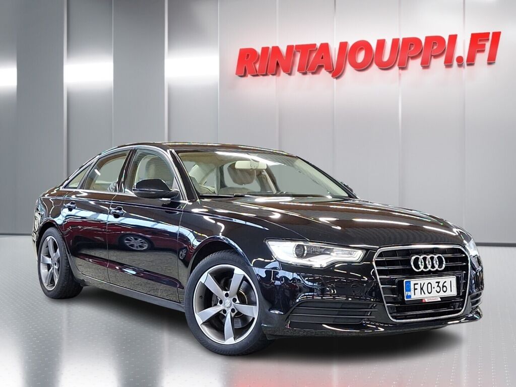 Audi A6 2012 Musta