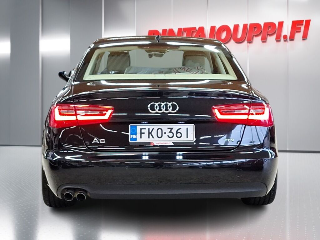 Audi A6 2012 Musta