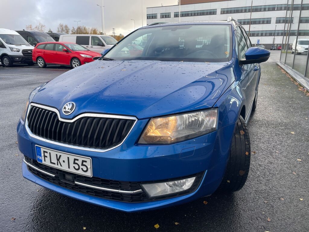 Skoda Octavia 2014 Sininen