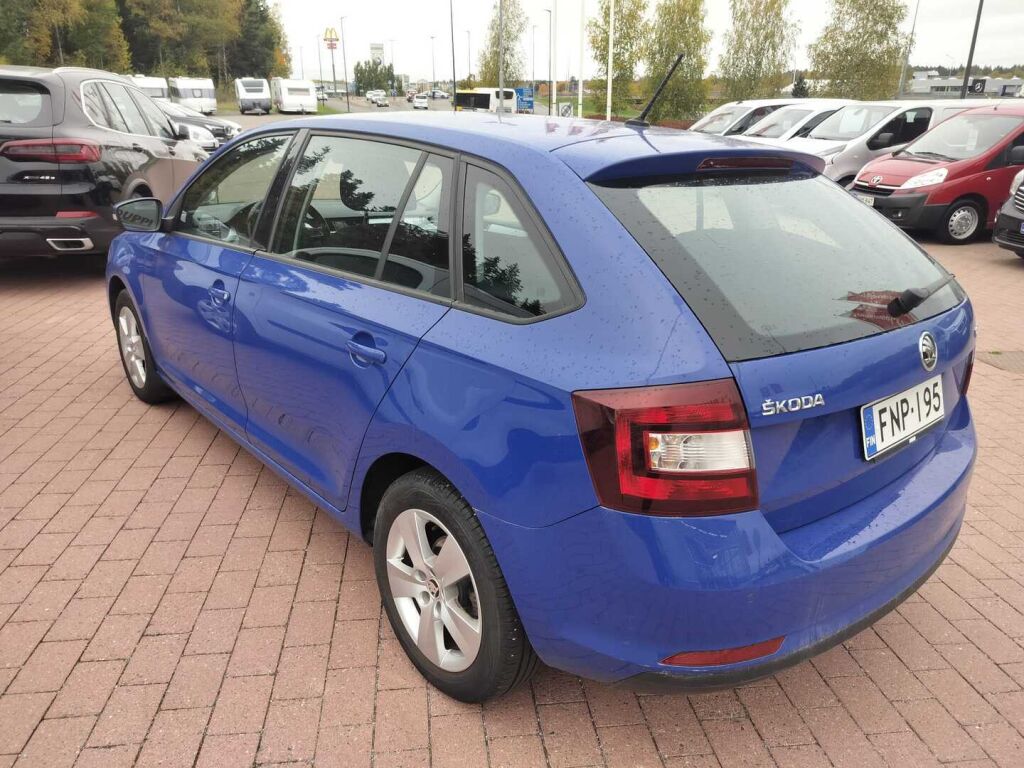 Skoda Rapid 2019 Sininen