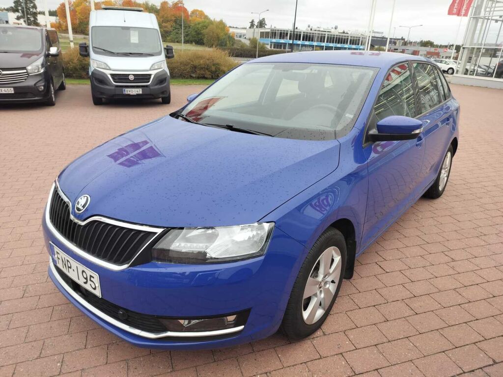 Skoda Rapid 2019 Sininen