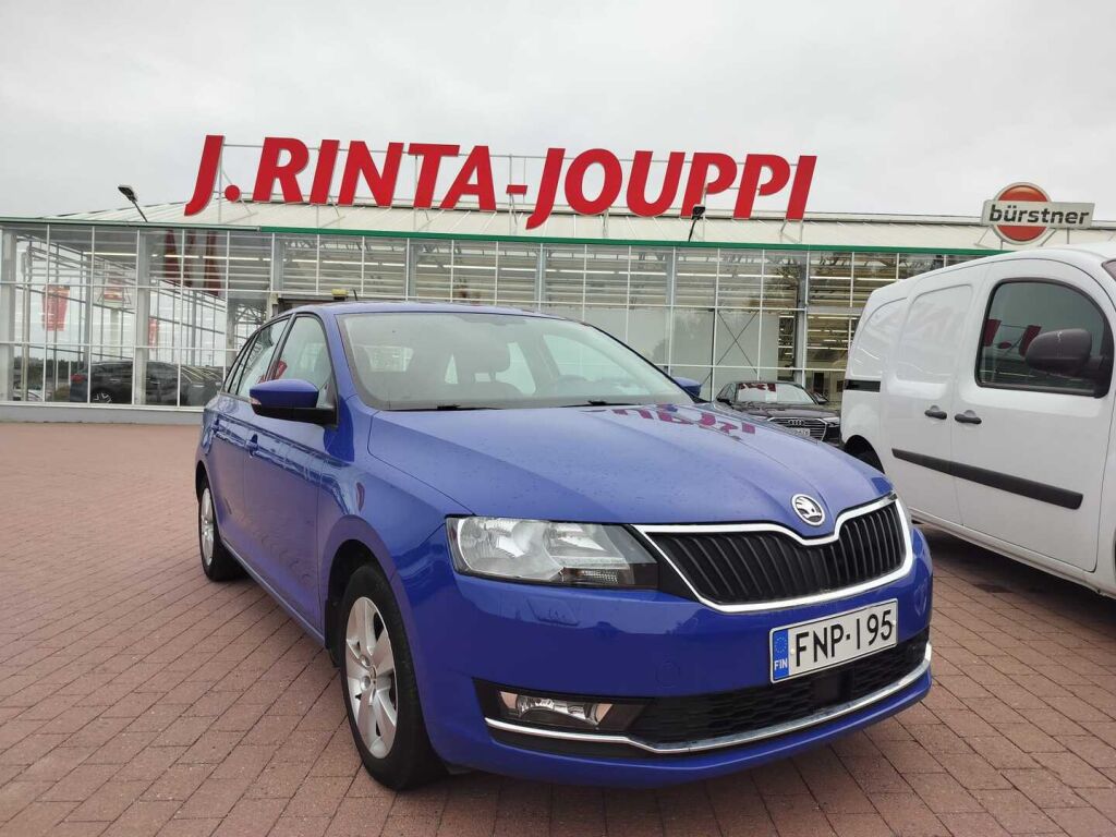 Skoda Rapid 2019 Sininen