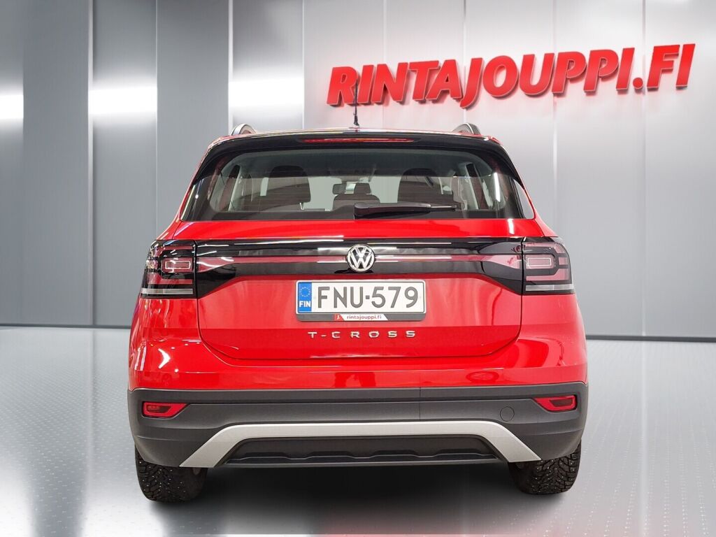 Volkswagen T-Cross 2019 Punainen