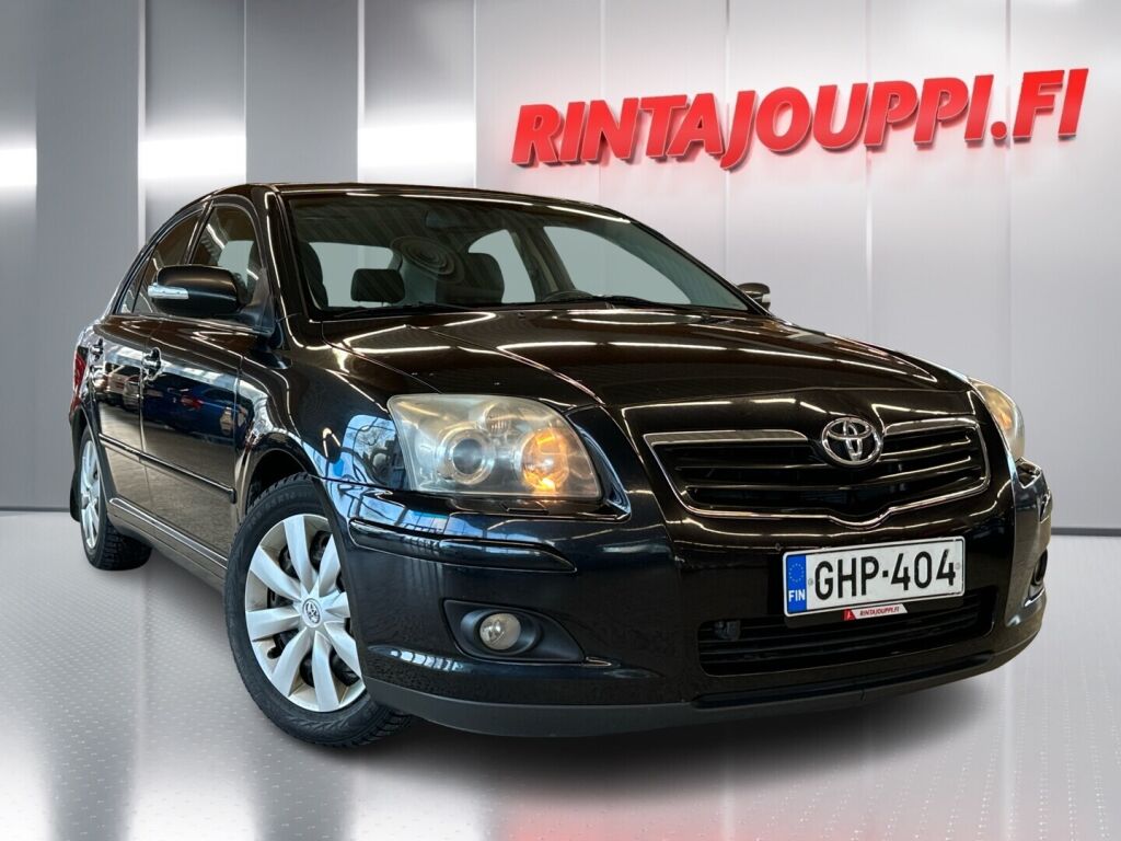 Toyota Avensis 2007 Musta