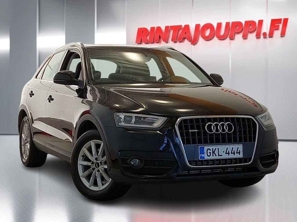 Audi Q3 2012 Musta