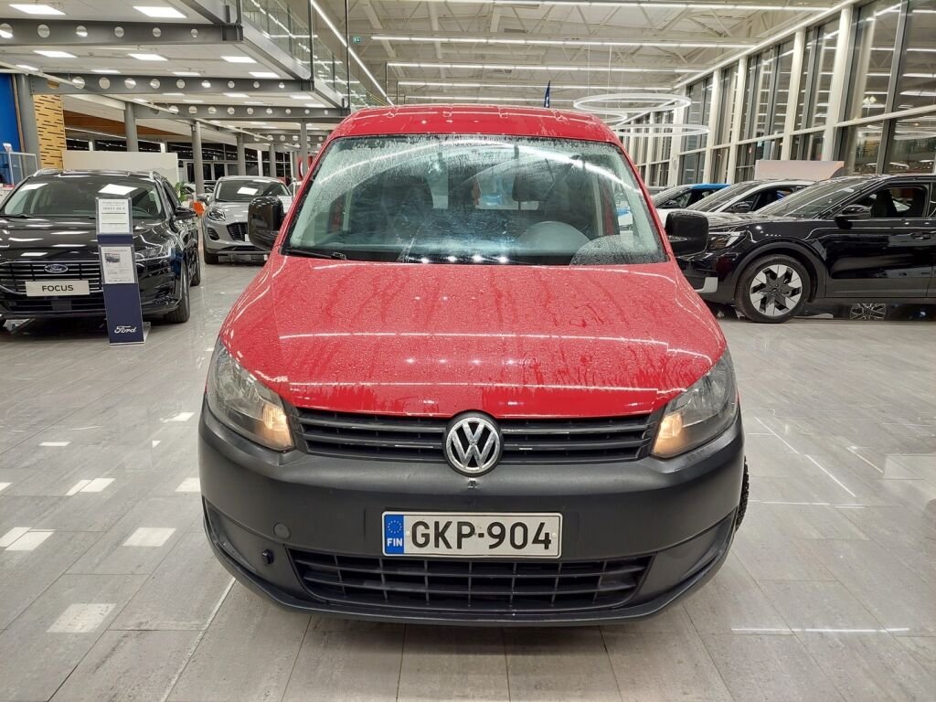 Volkswagen Caddy 2012 Punainen