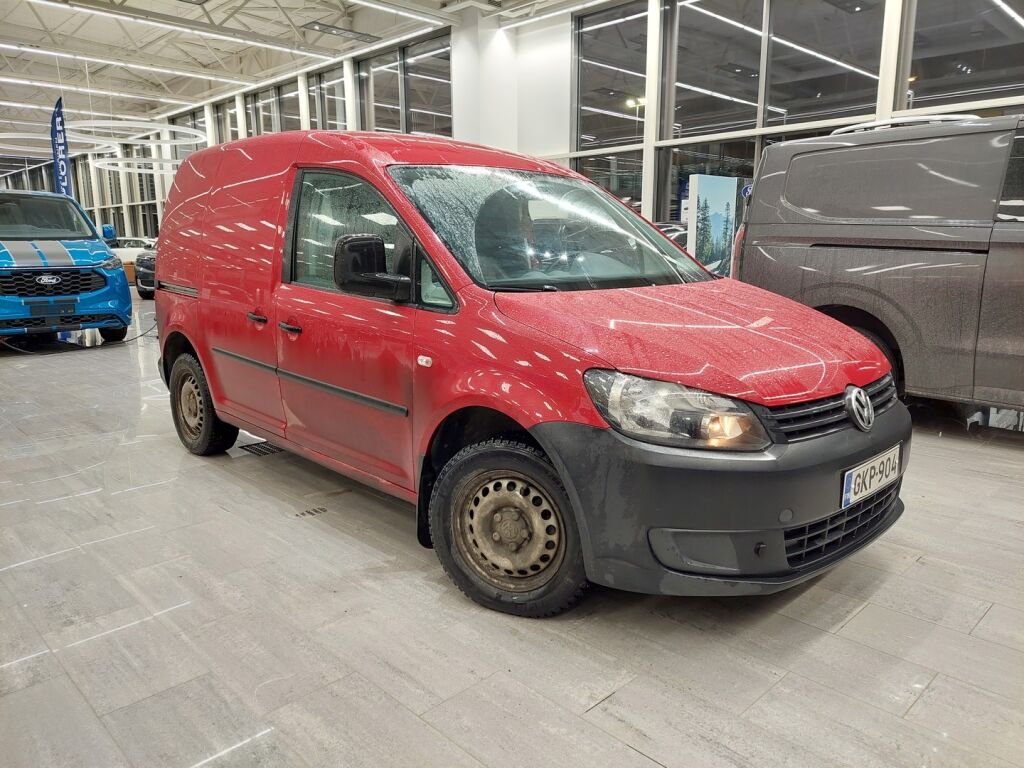 Volkswagen Caddy 2012 Punainen