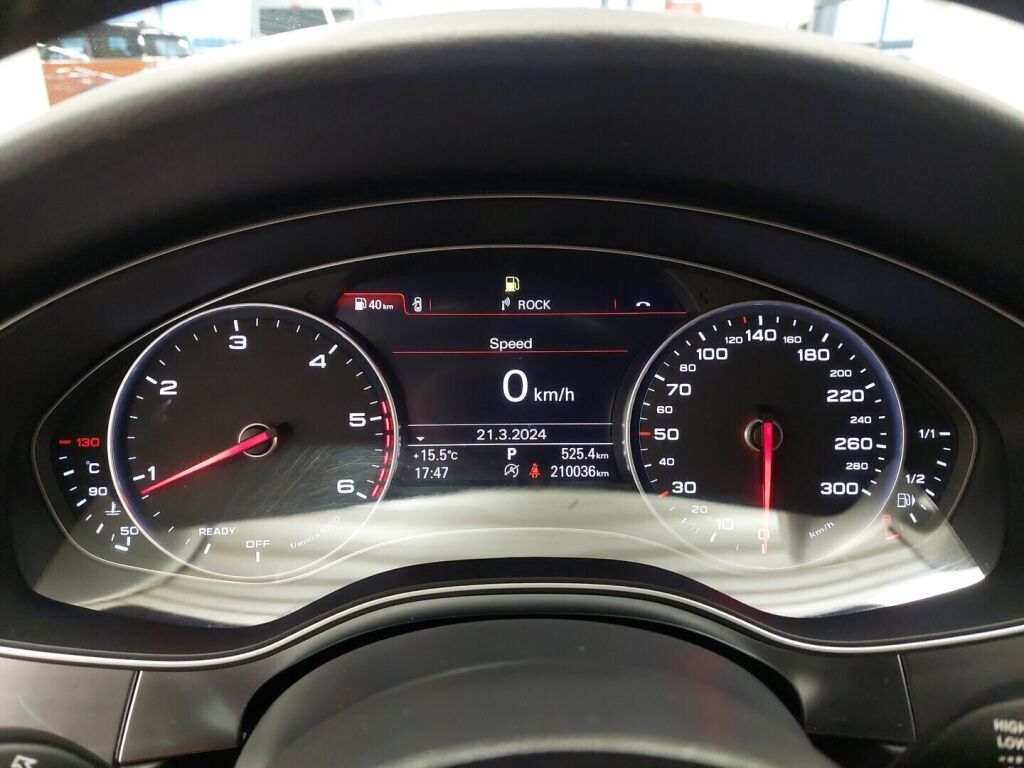 Audi A6 2016 Musta