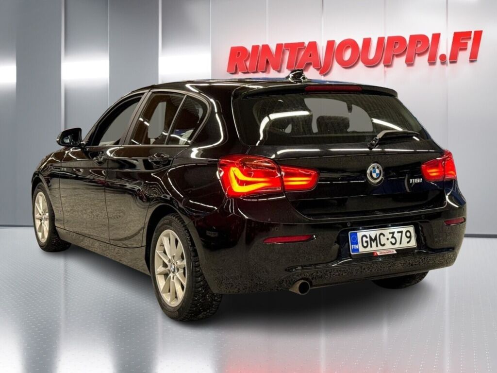 BMW 118 2016 Musta