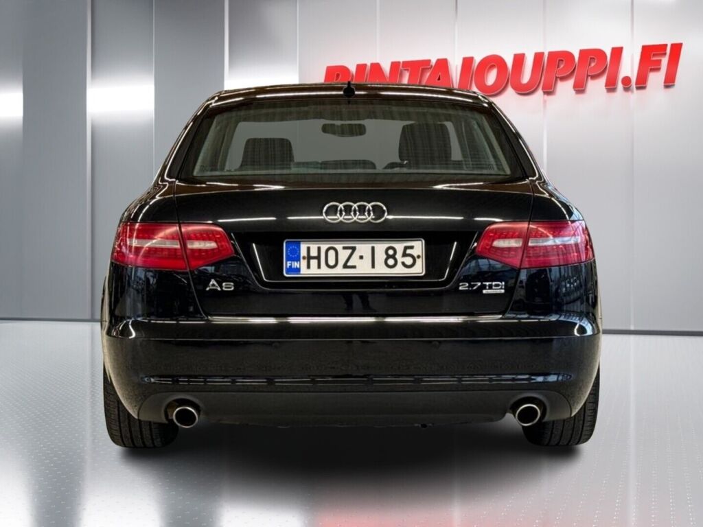 Audi A6 2009 Musta