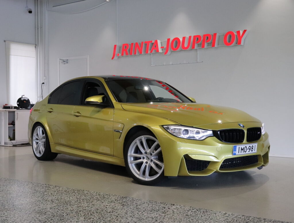 BMW M3 2016 Keltainen