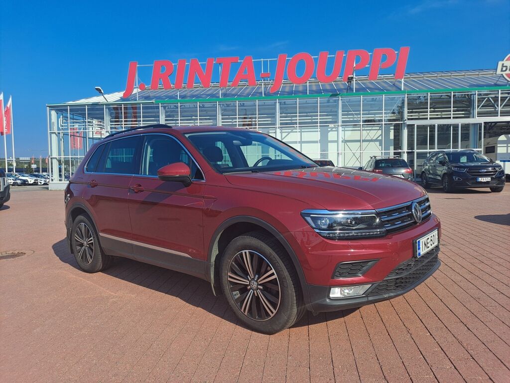 Volkswagen Tiguan 2017 Punainen