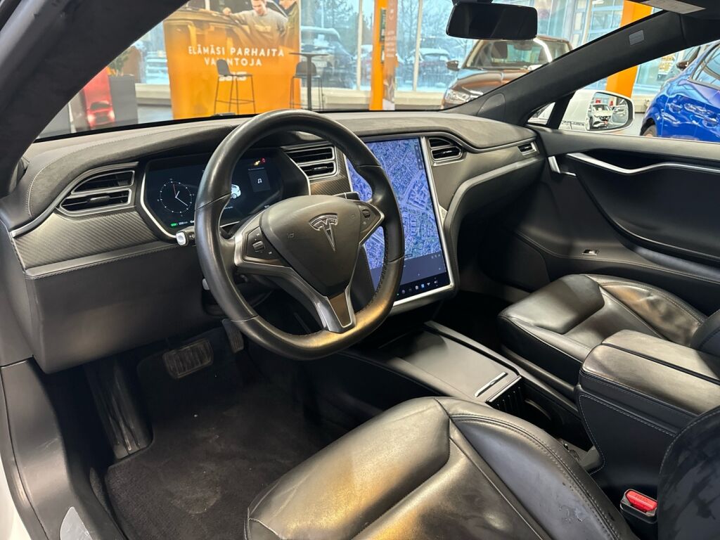 Tesla Model S 2017 Valkoinen