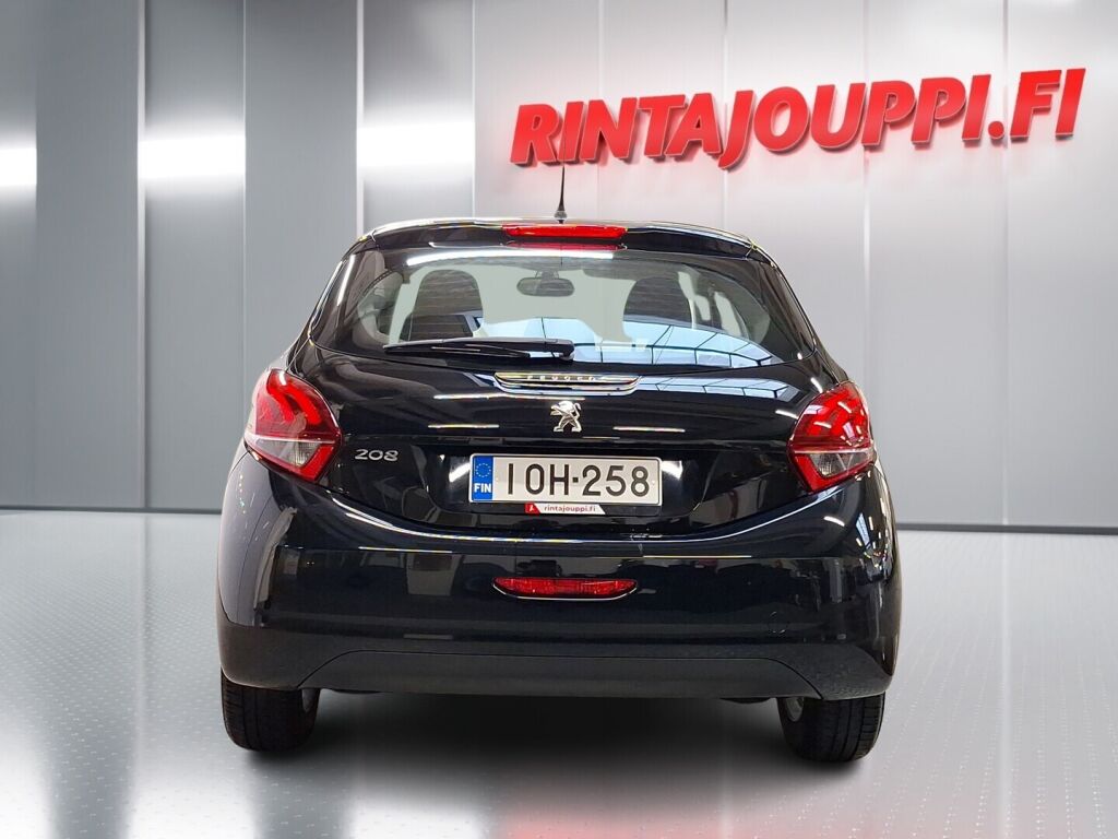 Peugeot 208 2018 Musta