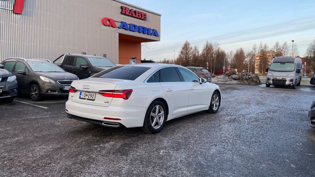 Audi A6 2018 Valkoinen