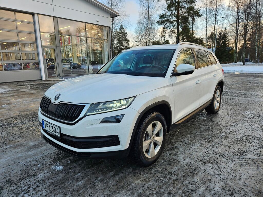 Skoda Kodiaq 2018 Valkoinen