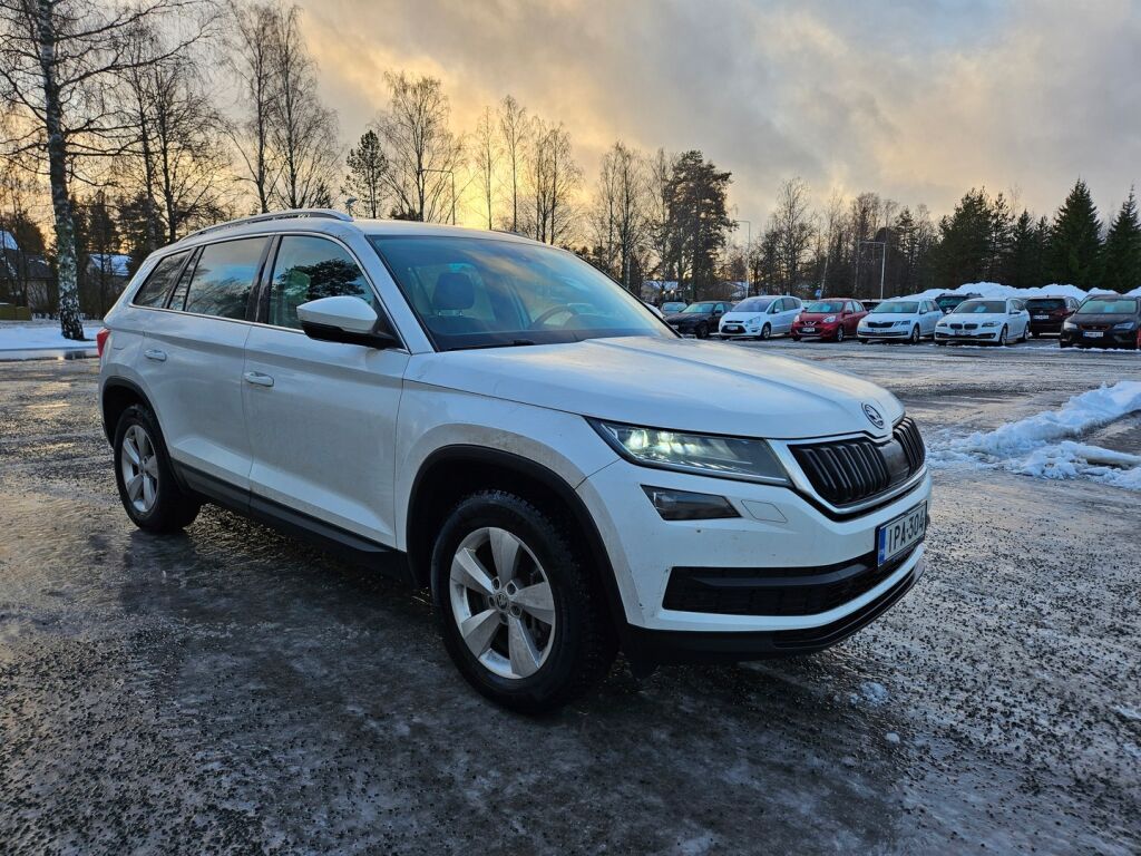 Skoda Kodiaq 2018 Valkoinen