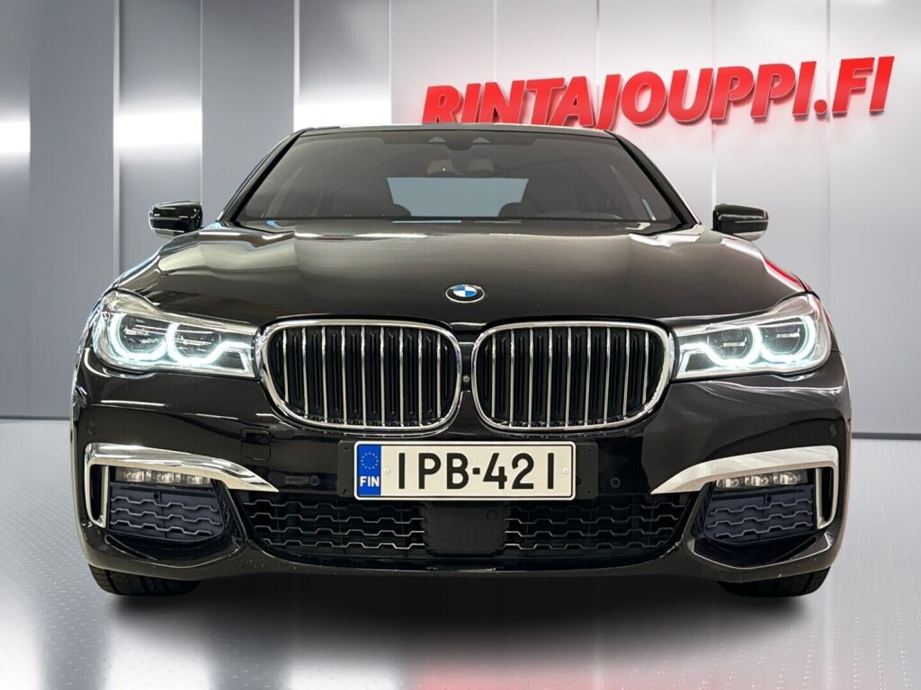 BMW 740 2017 Musta