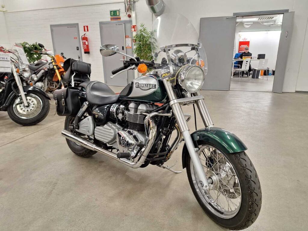 Triumph Bonneville 2005 Vihreä