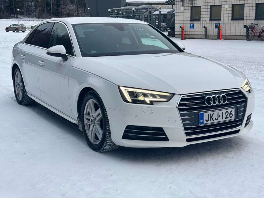 Audi A4 2017 Valkoinen