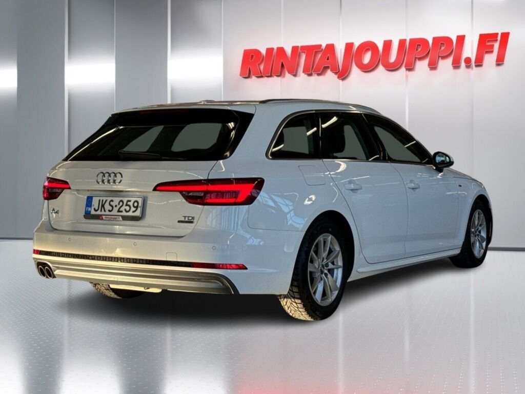 Audi A4 2018 Valkoinen