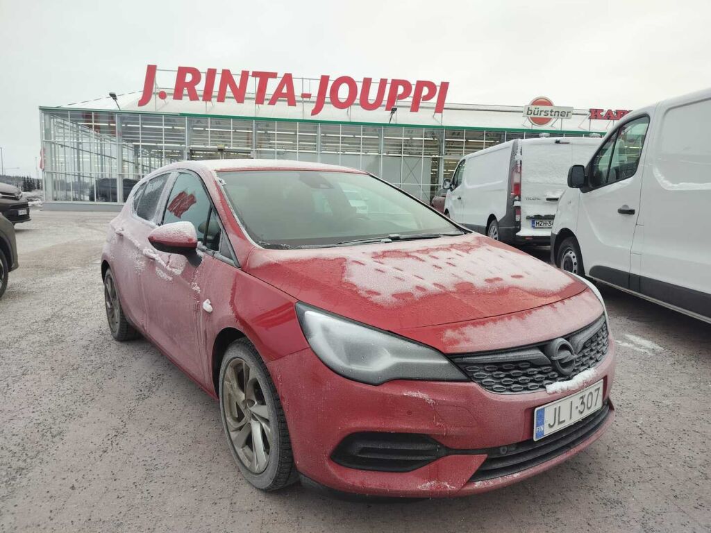 Opel Astra 2020 Punainen