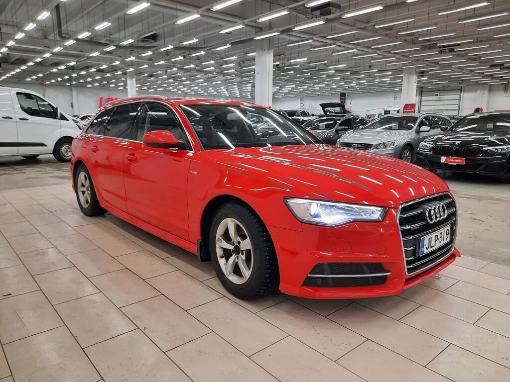 Audi A6 2016 Punainen